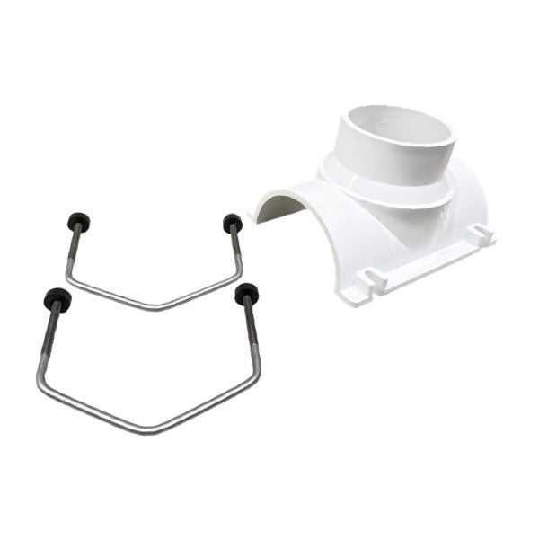 WAL-RICH Wal-Rich 0422306 4 inches x 3 inches PVC Saddle
