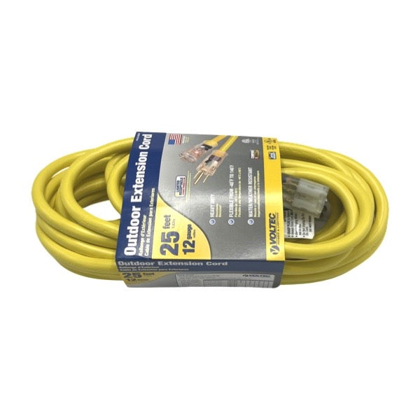 WAL-RICH Wal-Rich 1802004 Extension Cord 12 AWG 25 ft