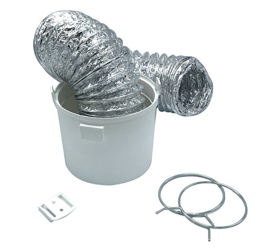 WAL-RICH Wal-Rich 0811012 Indoor Dryer Vent Kit With Lamaflex Hose 12 Pack