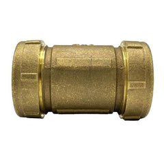 WAL-RICH Wal-Rich 4532012 2 inch long brass compression coupling