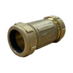 WAL-RICH Wal-Rich 4532010 1 1/2 inch Long Brass Compression Coupling