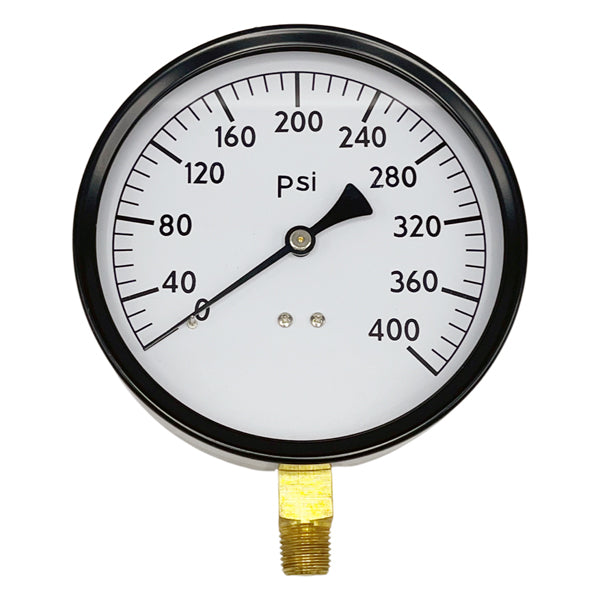 WAL-RICH Wal-Rich 1713016 Pressure Gauge 4 1/2 inch 400 PSI