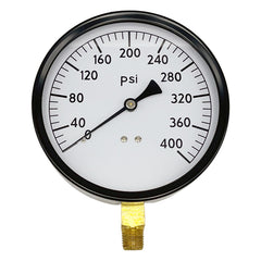 WAL-RICH Wal-Rich 1713016 Pressure Gauge 4 1/2 inch 400 PSI