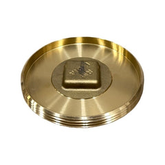 WAL-RICH Wal-Rich 2424312 5 inch countersunk brass cleanout plug southern code 12 pack