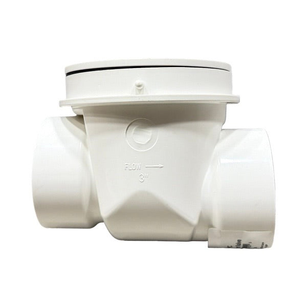 WAL-RICH Wal-Rich 0417404 Pvc Backwater Valve 3 Inch x 3 Inch