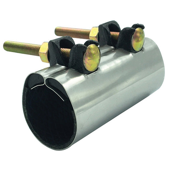 WAL-RICH Wal-Rich 2817024 2 inches x 6 inches Stainless Steel Dresser Handiband Repair Clamp