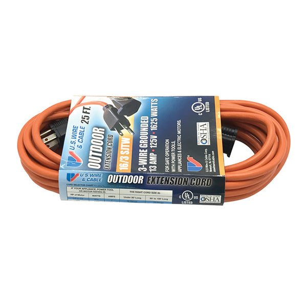WAL-RICH Wal-Rich 1802002 16/3 25 ft. extension cord