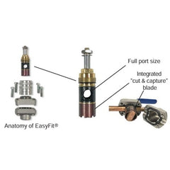 WAL-RICH Wal-Rich 1735004 3/4 inches EasyFit Isolator Valve