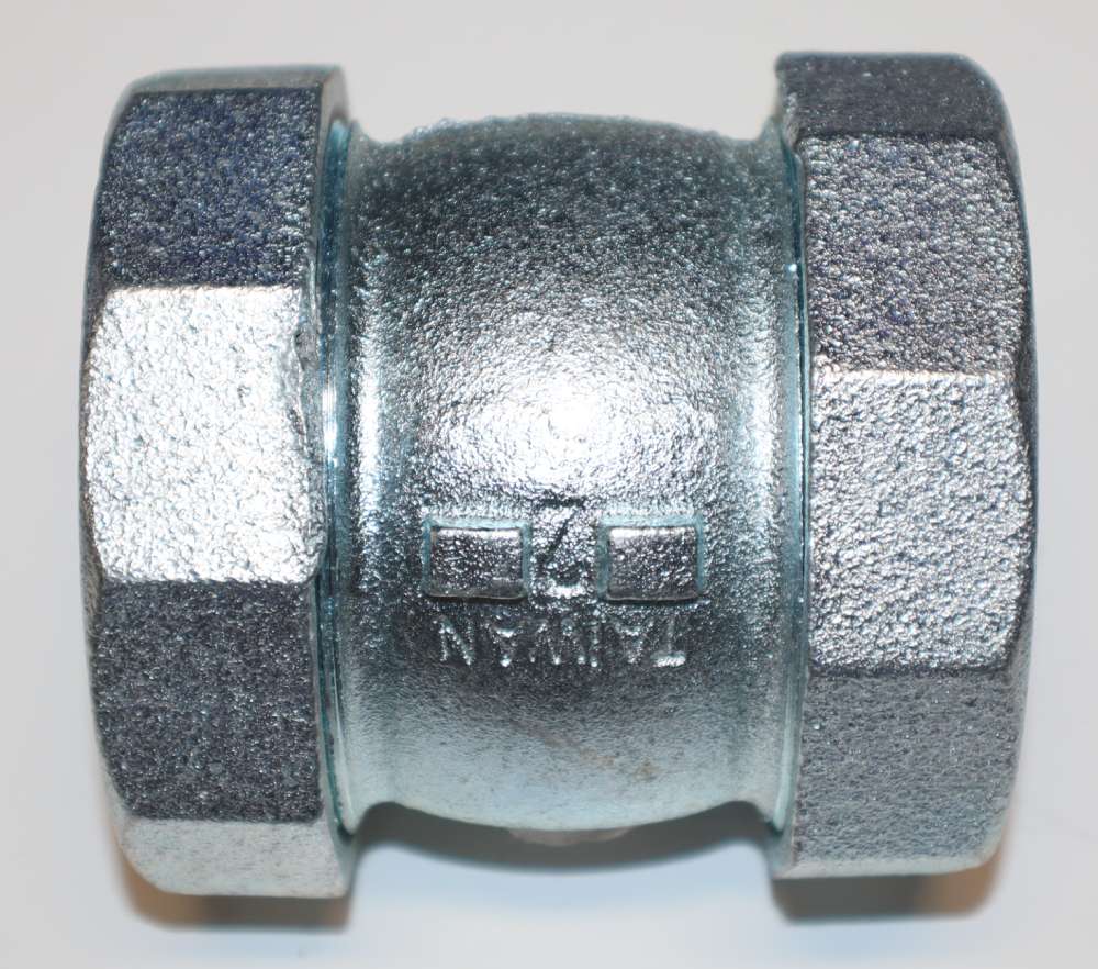 WAL-RICH Wal-Rich 2560012 Short Galvanized Compression Coupling 2 Inch
