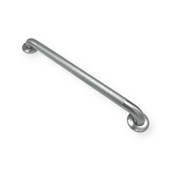 WAL-RICH Wal-Rich 1371004 1 1/2 inches x 24 inches Stainless Steel Peened Finish Grab Bar