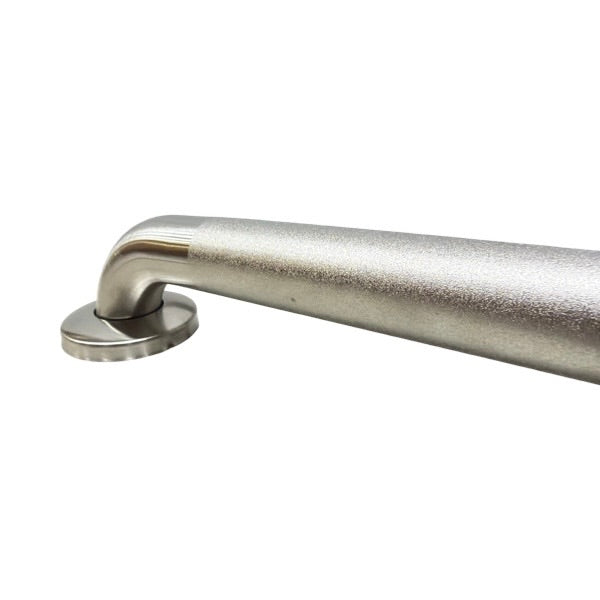 WAL-RICH Wal-Rich 1371004 1 1/2 inches x 24 inches Stainless Steel Peened Finish Grab Bar
