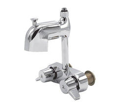 WAL-RICH Wal-Rich 0614014 chrome-plated brass antisyphon “code” bathcock for add-a-shower pack 10