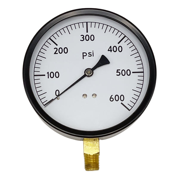 WAL-RICH Wal-Rich 1713018 4 1/2″ 600 PSI Pressure Gauge