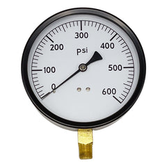 WAL-RICH Wal-Rich 1713018 4 1/2″ 600 PSI Pressure Gauge