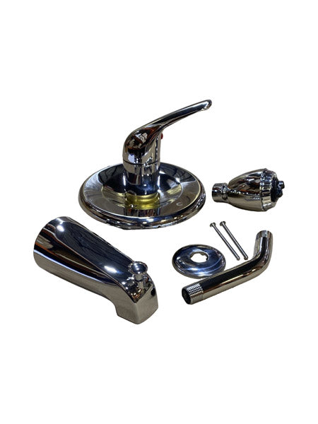 WAL-RICH Wal-Rich 4703010 single lever shower body set with chrome-plated lever handle
