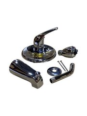 WAL-RICH Wal-Rich 4703010 single lever shower body set with chrome-plated lever handle