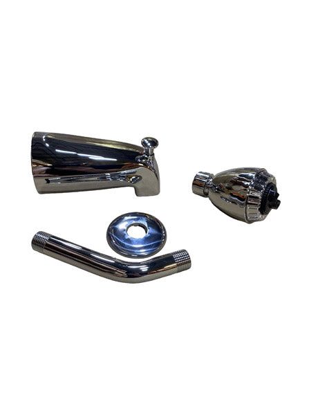 WAL-RICH Wal-Rich 4703010 single lever shower body set with chrome-plated lever handle