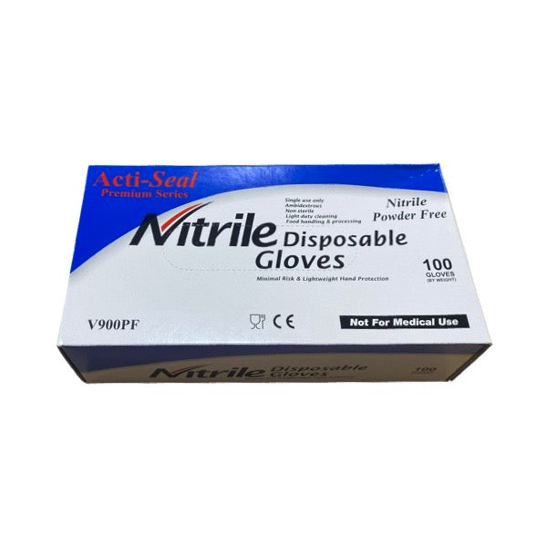 WAL-RICH Wal-Rich 1839051 Nitrile Gloves Large 100 Per Box