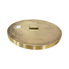 WAL-RICH Wal-Rich 2424218 10 inches Raised Head Brass Cleanout Plug Southern Code