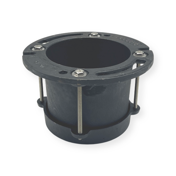 WAL-RICH Wal-Rich 1353010 4x4 Cast Iron Quick-Set Flange