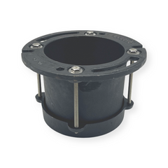 WAL-RICH Wal-Rich 1353010 4x4 Cast Iron Quick-Set Flange