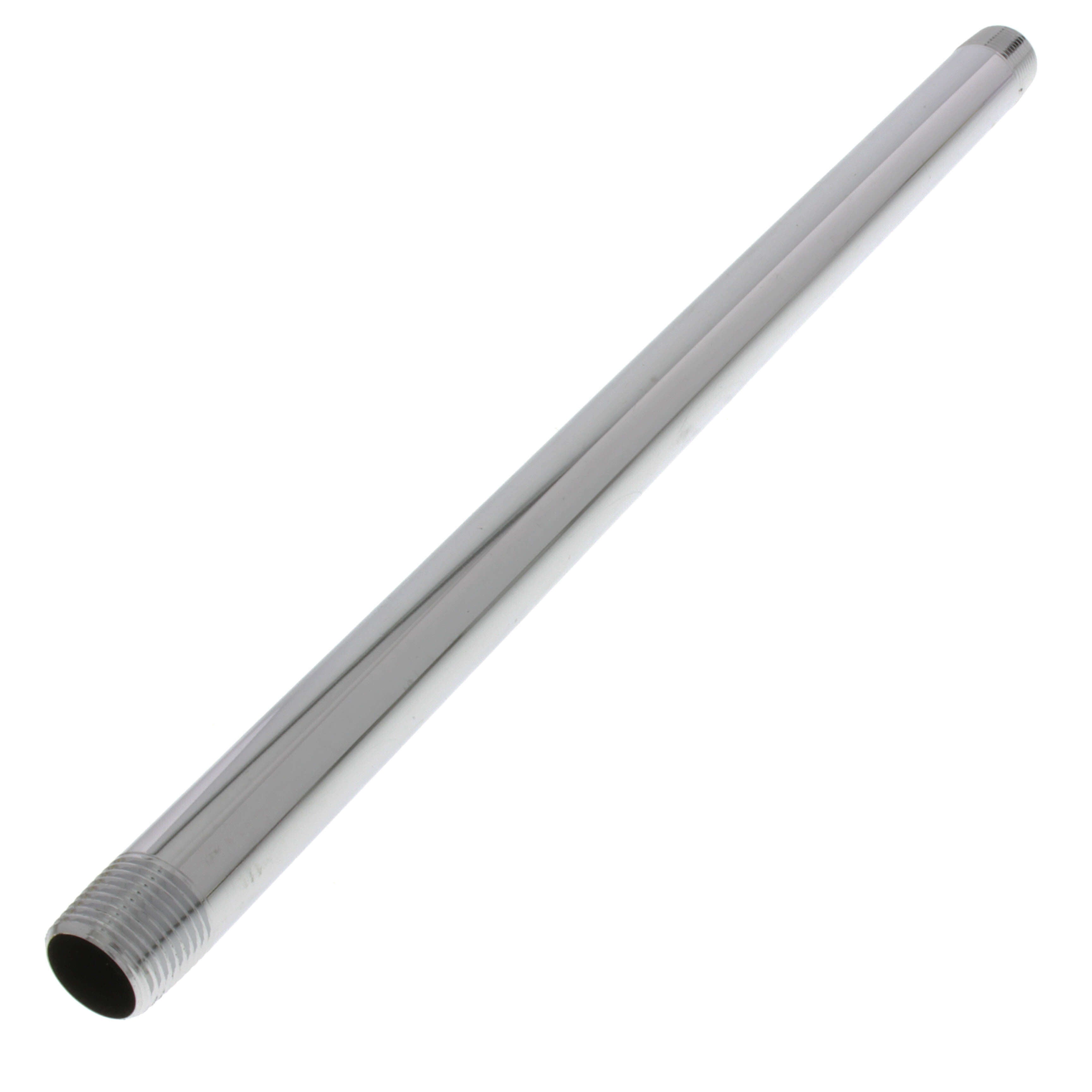 WAL-RICH Wal-Rich 0302534 3/8 x 12 inch Lead-Free Chrome-Plated Nipple 25 Pack