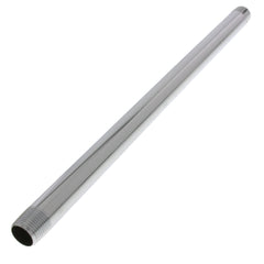 WAL-RICH Wal-Rich 0302534 3/8 x 12 inch Lead-Free Chrome-Plated Nipple 25 Pack