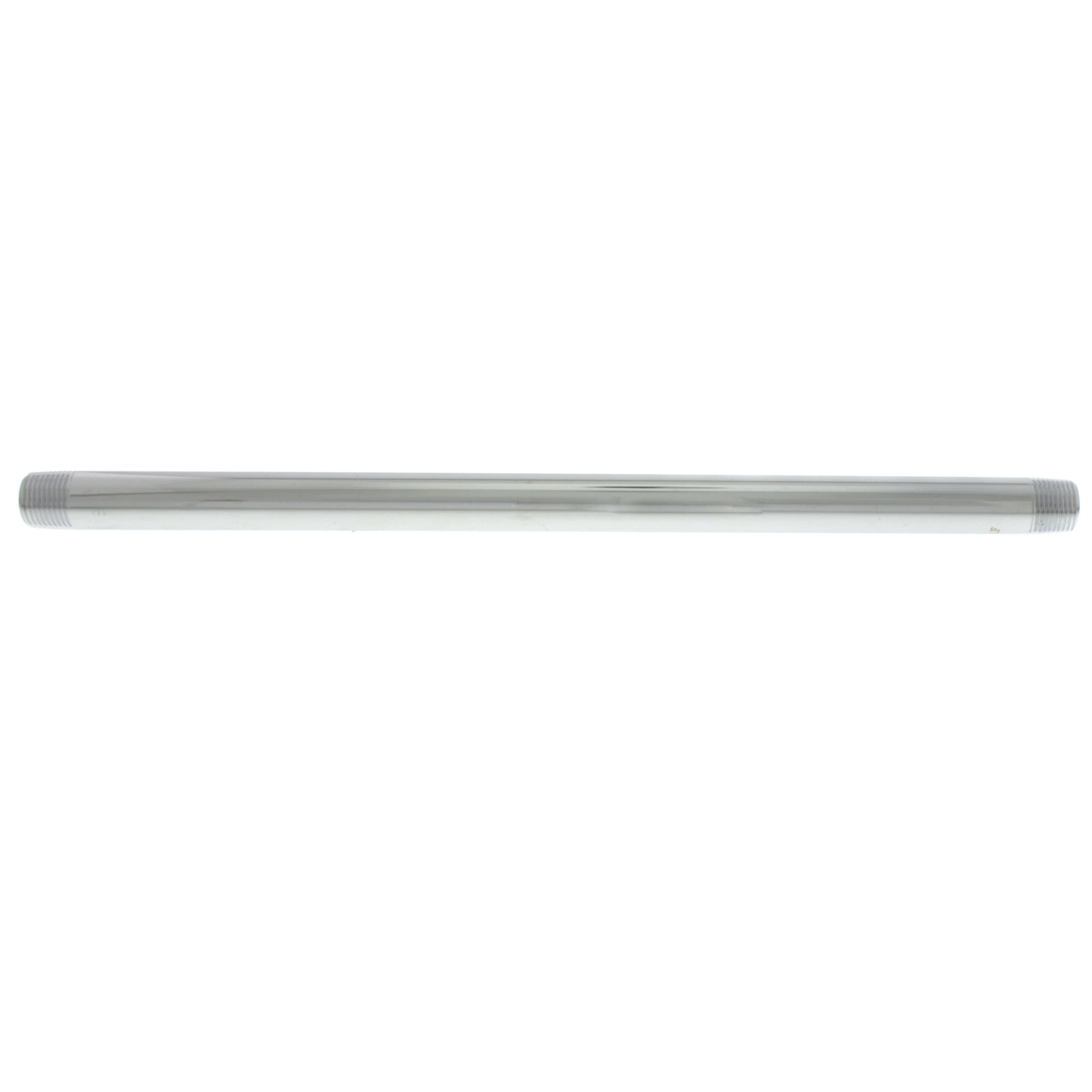 WAL-RICH Wal-Rich 0302534 3/8 x 12 inch Lead-Free Chrome-Plated Nipple 25 Pack