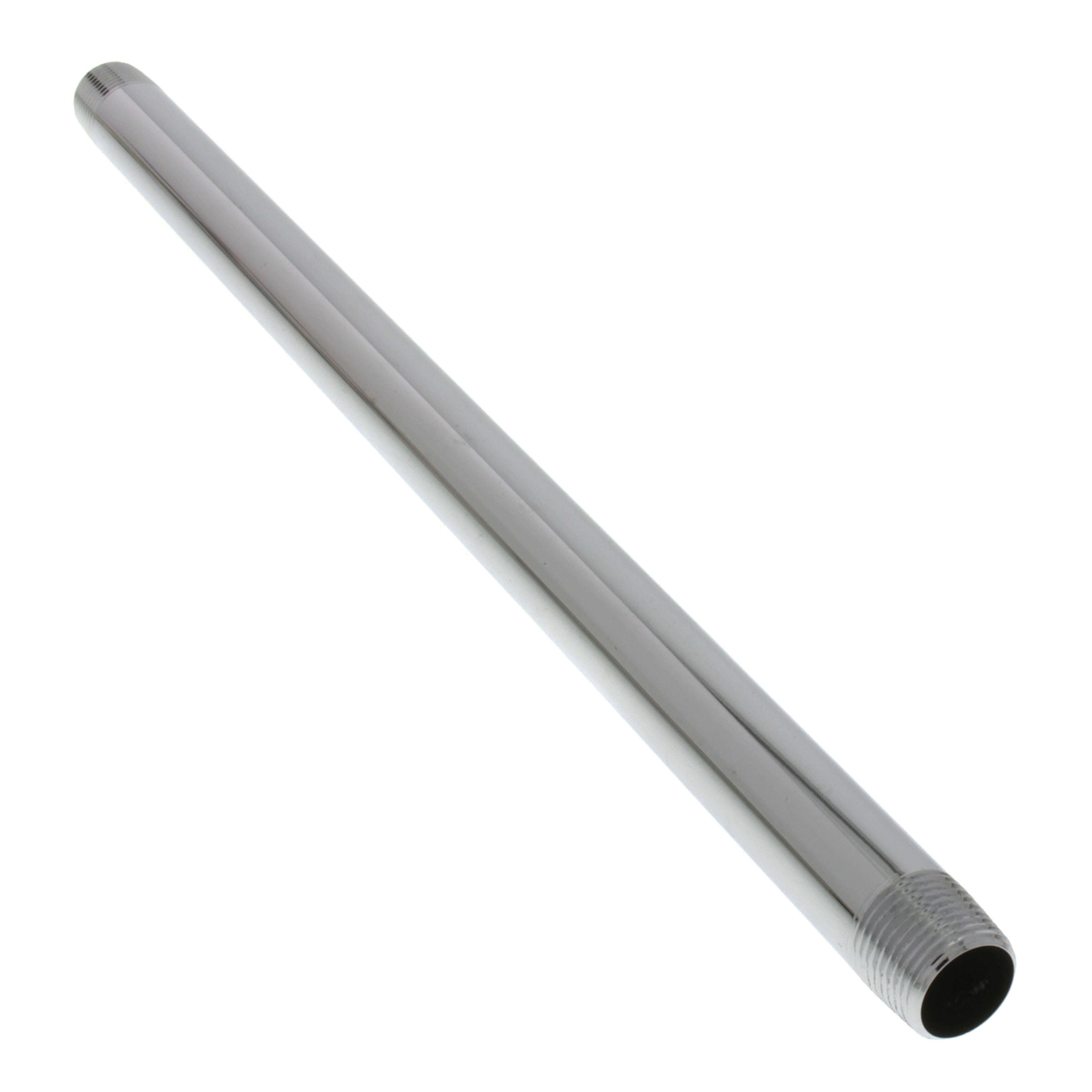 WAL-RICH Wal-Rich 0302534 3/8 x 12 inch Lead-Free Chrome-Plated Nipple 25 Pack