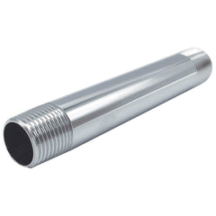 WAL-RICH Wal-Rich 0302534 3/8 x 12 inch Lead-Free Chrome-Plated Nipple 25 Pack