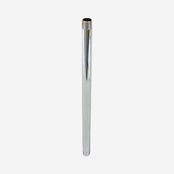 WAL-RICH Wal-Rich 0302534 3/8 x 12 inch Lead-Free Chrome-Plated Nipple 25 Pack