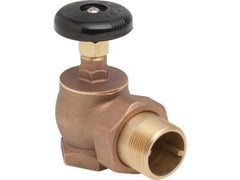 WAL-RICH Wal-Rich 0408006 1 1/2 inches Brass Radiator Angle Valve Package of 2