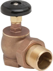 WAL-RICH Wal-Rich 0408006 1 1/2 inches Brass Radiator Angle Valve Package of 2