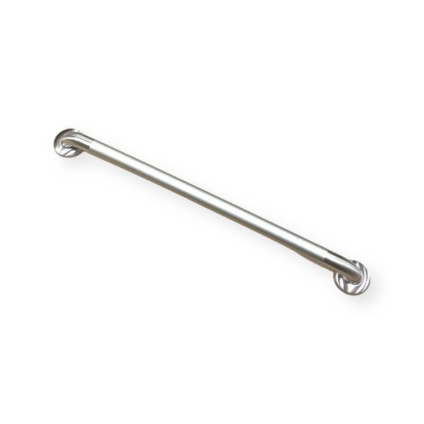 WAL-RICH Wal-Rich 1370004 1 1/4 inches x 24 inches Stainless Steel Peened Finish Grab Bar