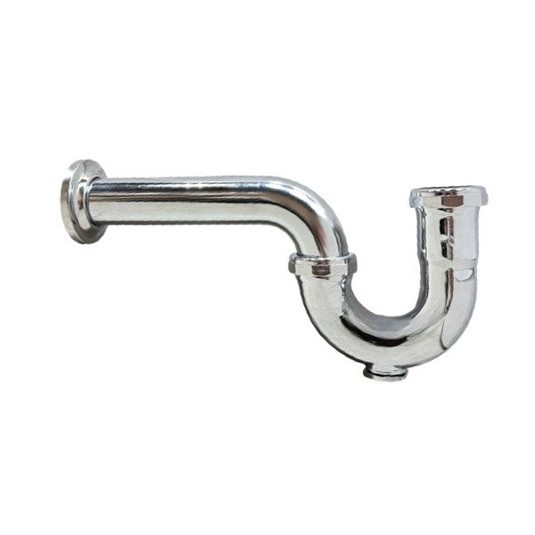 WAL-RICH Wal-Rich 1206008 1 1/2 inches chrome-plated "P" trap with cleanout