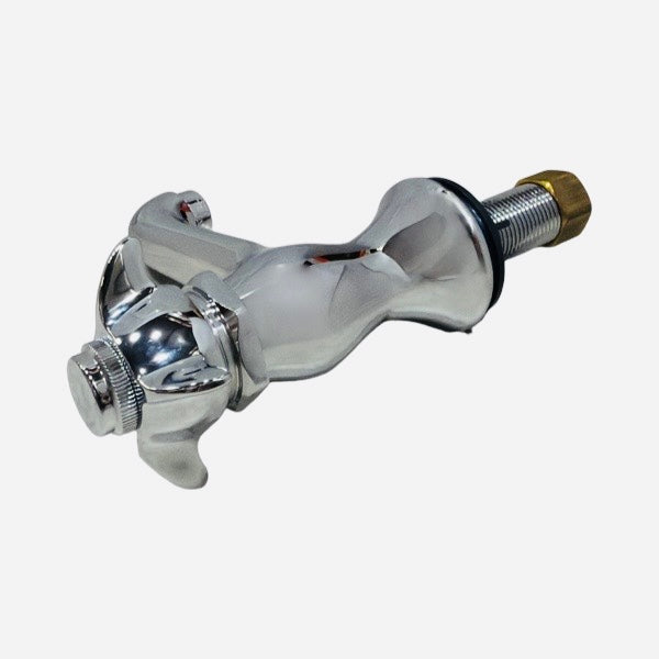 WAL-RICH Wal-Rich 4706005 Self-Closing Basing Faucet Hot Lead-Free Pack 1