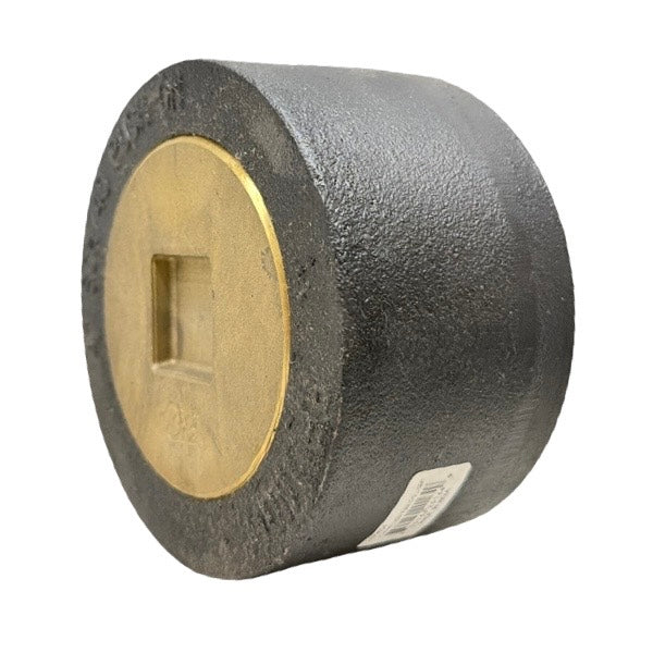 WAL-RICH Wal-Rich 2423604 4 inch Schedule 40 Push-On Cleanout Less Gasket with Countersunk Plug