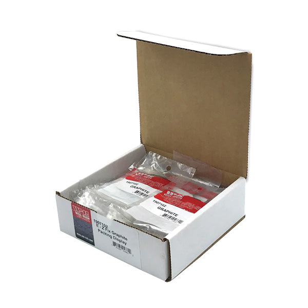 WAL-RICH Wal-Rich 1907102 E-Z Fix Graphite Packing Display 24 Pack 3/32 X 20 Strands