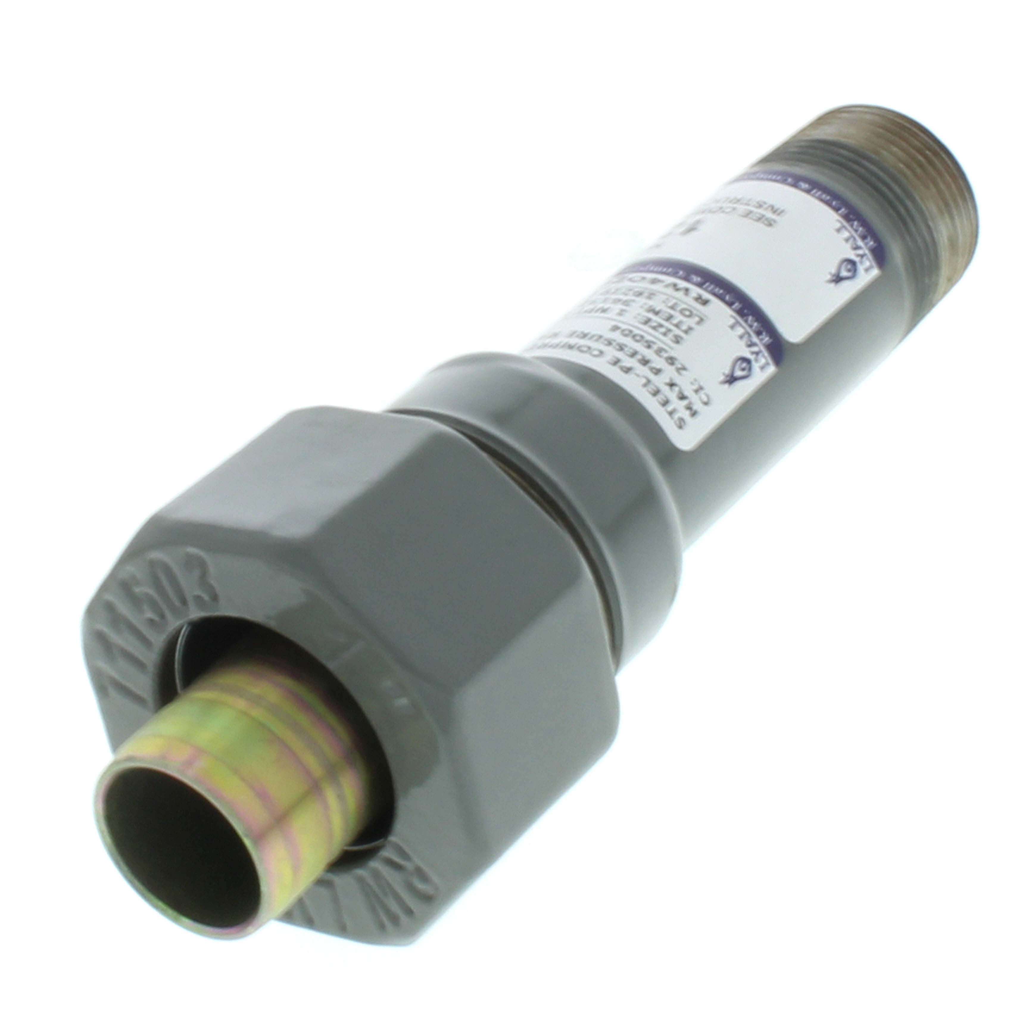 WAL-RICH Wal-Rich 2935004 1 inch ips steel compression male adapter 10 psi sdr-11