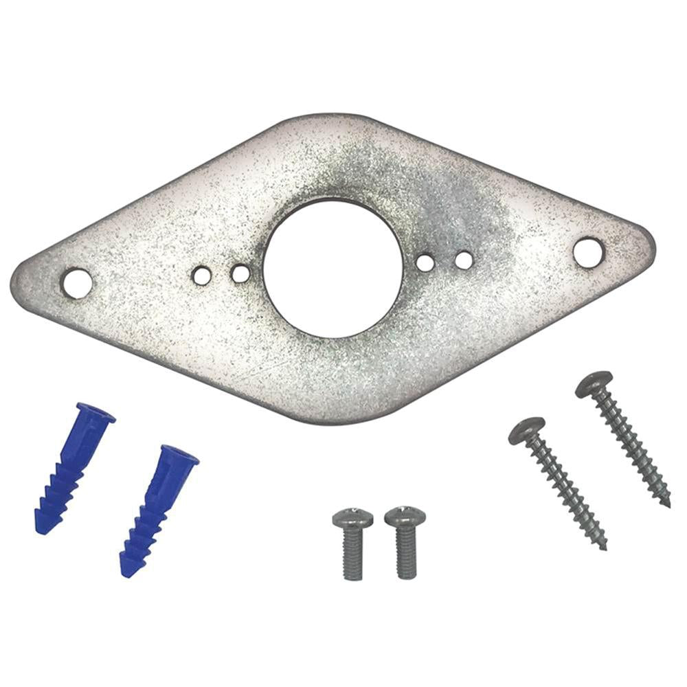 WAL-RICH Wal-Rich 0623602 hose bibb mounting plate 1 pack