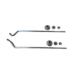 WAL-RICH Wal-Rich 0219002 offset bath supplies 1/2 inch OD x 21 1/2 inch