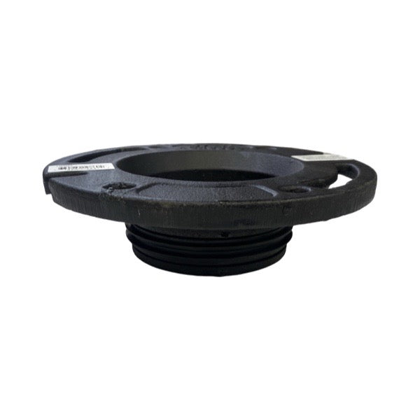 WAL-RICH Wal-Rich 1349502 4 x 2 inch Push-In Cast Iron Closet Flange
