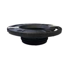 WAL-RICH Wal-Rich 1349502 4 x 2 inch Push-In Cast Iron Closet Flange