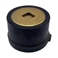 WAL-RICH Wal-Rich 2423302 3 inches Push-On Cleanout Less Gasket (Service Weight) with Countersunk Plug