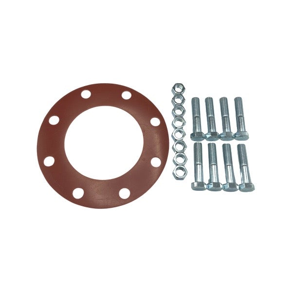 WAL-RICH Wal-Rich 2739414 6 inch companion flange gasket kit with bolts and nuts rubber
