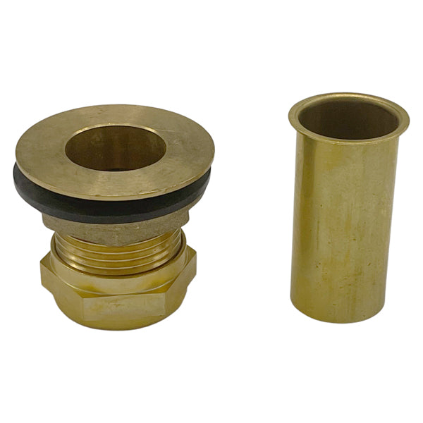 WAL-RICH Wal-Rich 0504006 Short 1 inch Brass Bar Sink Plug with Tailpiece