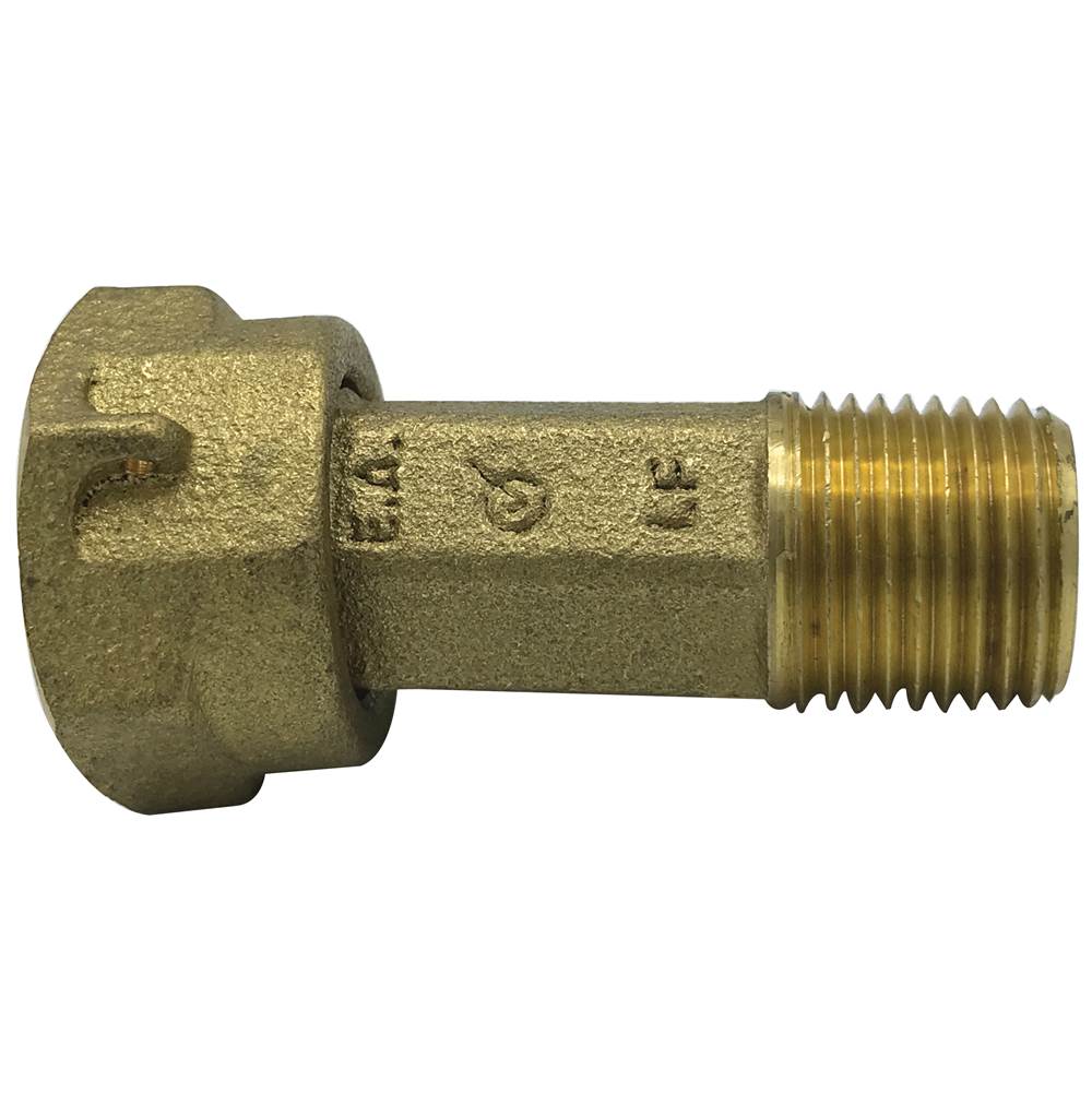 WAL-RICH Wal-Rich 4429005 Water Meter Coupling 1 Inch PR