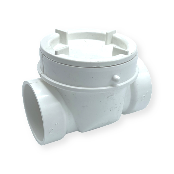 WAL-RICH Wal-Rich 0417402 2 inch PVC backwater valve