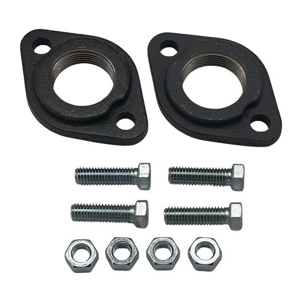 WAL-RICH Wal-Rich 1752006 1 1/4″ Malleable Iron Circulator Flange Set With Bolts