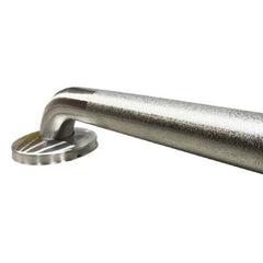 WAL-RICH Wal-Rich 1370002 1 1/4 inch x 18 inch stainless steel peened finish grab bar